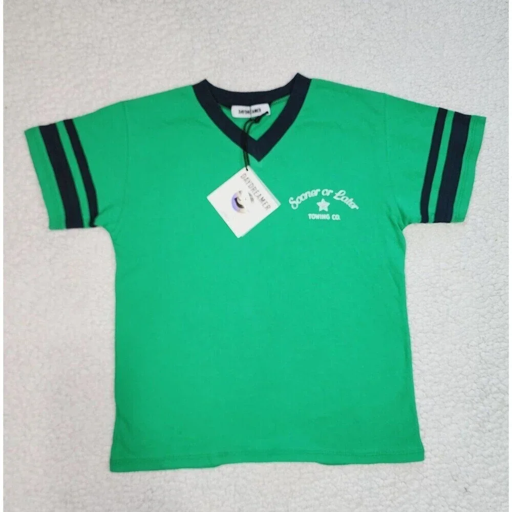 NWT Daydreamer Sporty V-Neck Tee - Picture 5 of 6